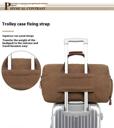 Bolsa Crossbody de Gran Capacidad para Viajes - Portátil para Hombre - Image 13