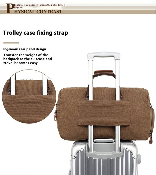 Bolsa Crossbody de Gran Capacidad para Viajes - Portátil para Hombre - Image 13