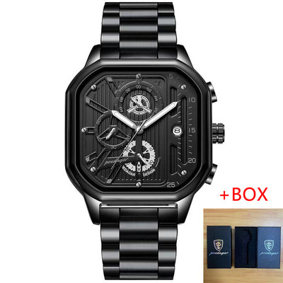 Reloj de Cuarzo Multifuncional Resistente al Agua para Hombre - Image 8