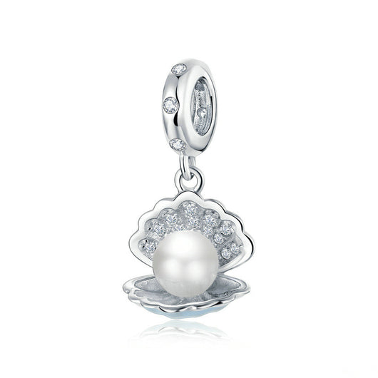 Pulsera de Plata 925 con Dije Perla en Concha - Diseño Personalizable - Image 9