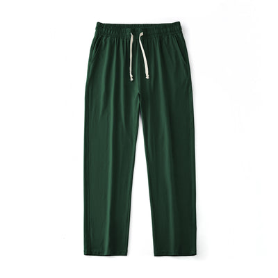 Pantalones Deportivos Rectos con Cordones para Hombre - Diseño Versátil - Image 12