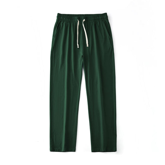 Pantalones Deportivos Rectos con Cordones para Hombre - Diseño Versátil - Image 12