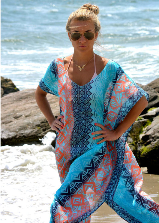 Falda Larga Estilo Túnica para Playa - Blusa Versátil para Mujer - Image 3