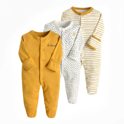Conjunto de 3 Piezas para Bebé - Vestido de Mes Lunar en Caja de Regalo - Image 57