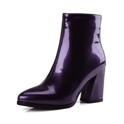Botas Trendy Talla Grande Estilo Europeo y Americano para Mujer - Image 3
