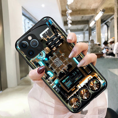 Funda de Vidrio Templado con Diseño Pintado para Smartphone - Image 6