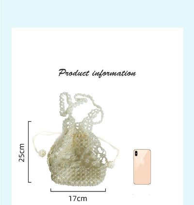 Mochila Tejida Retro Crema para Mujer - Estilo Primavera Verano - Image 7
