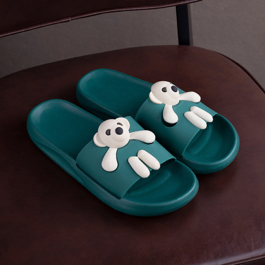 Sandalias y Pantuflas de Oso Cartoon para Parejas - Cómodas y Tiernas - Image 17