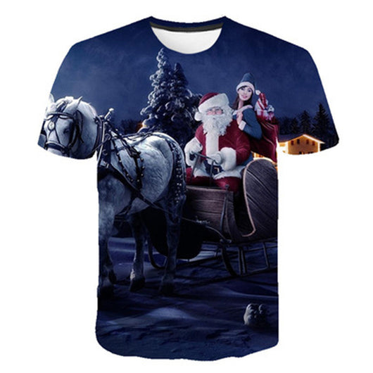 Playera Infantil con Estampado 3D de Papá Noel - Image 6