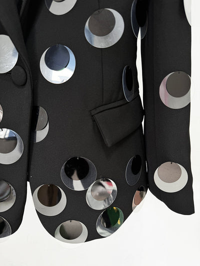 Blazer de Botones con Detalles de Lentejuelas - Image 14