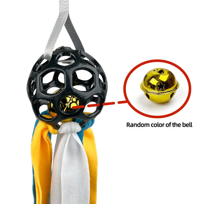 Pelota Interactiva Hueca con Sonido para Perros y Gatos - Juguete Educativo con Campana - Image 6