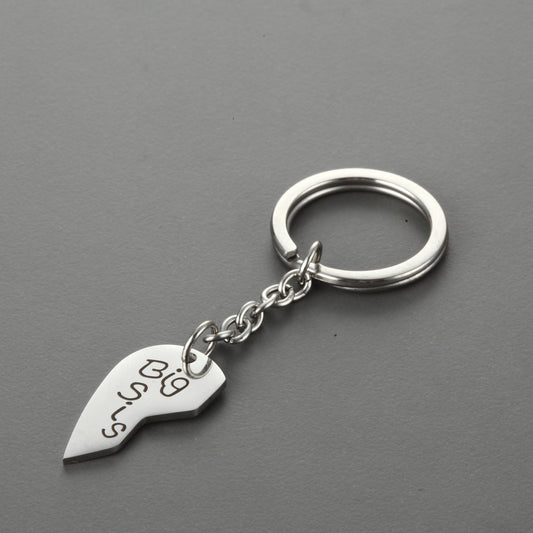 Llavero Personalizado de Acero Inoxidable con Letras - Image 2