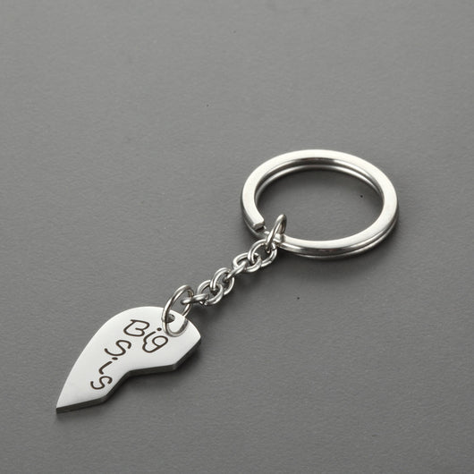 Llavero Personalizado de Acero Inoxidable con Letras - Image 2