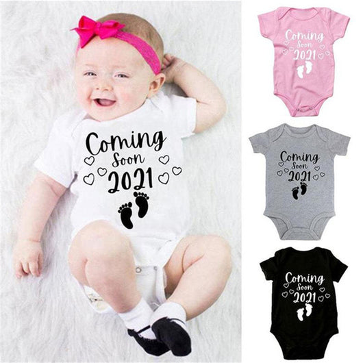 Enterizo Corto para Bebé con Estampado de Letras - Image 15