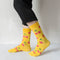 Calcetines de Algodón Estampado Frutas para Hombre y Mujer