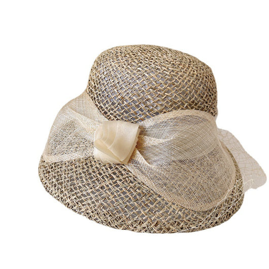 Sombrero Tipo Balde con Moño Grande Cambric - Image 5