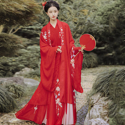 Falda Roja con Cuello Cruzado y Cintura Ajustada - Estilo Hada Cotidiano - Image 13