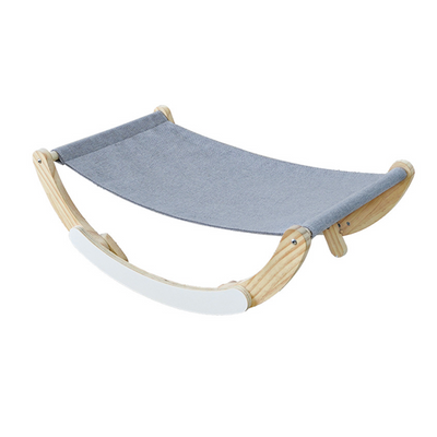 Hamaca para Gatos de Madera Maciza Transpirable - Cama Versátil para Todas las Estaciones - Image 10