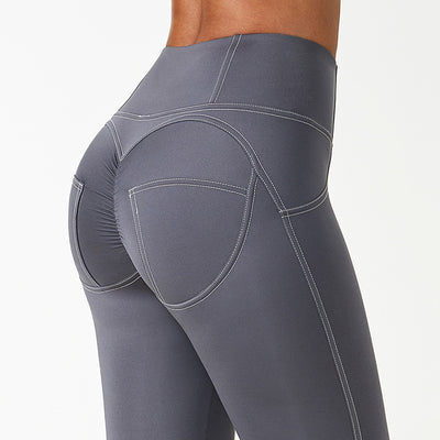 Leggins Deportivos Cintura Alta con Pliegues - Image 11