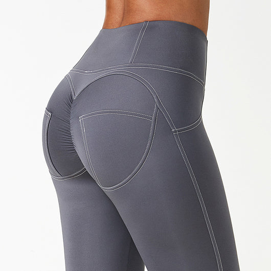 Leggins Deportivos Cintura Alta con Pliegues - Image 11