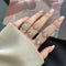 Anillo de Moda con Corona Abierta para Mujer