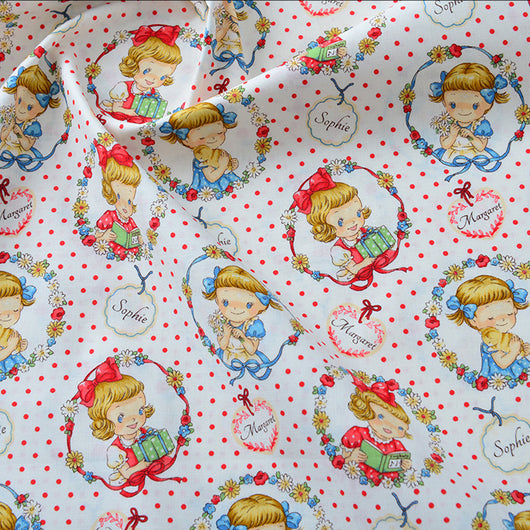 Tela de Algodón Estampada con Diseños Florales y Caricaturas - Image 67