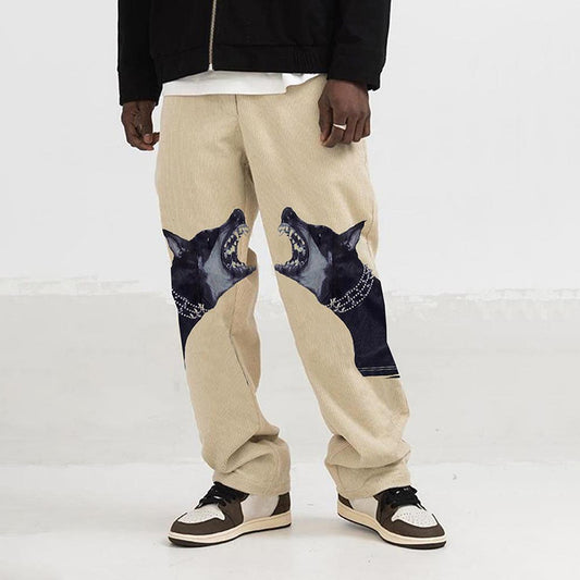 Pantalones Largos Estampados Cómodos y Cálidos para Hombre - Image 2