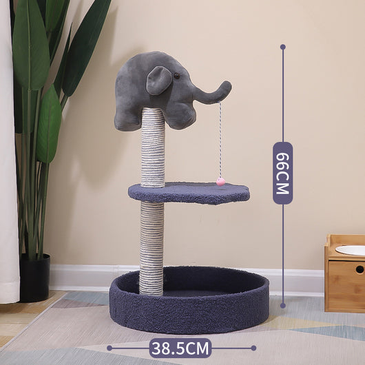 Árbol Rascador para Gatos Resistente con Arenero Integrado - Image 18