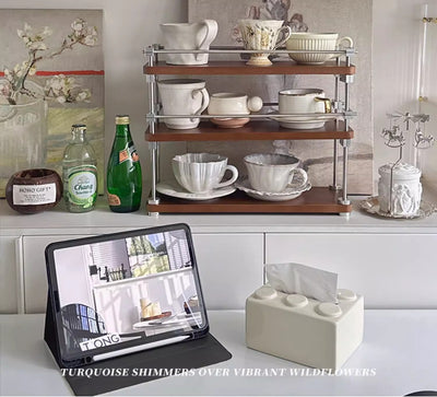 Repisa Estante para Máquina de Café Estilo Retro Moderno - Image 19