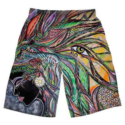 Pantalones Cortos de Playa 3D Sueltos y Cómodos para Verano - Image 4