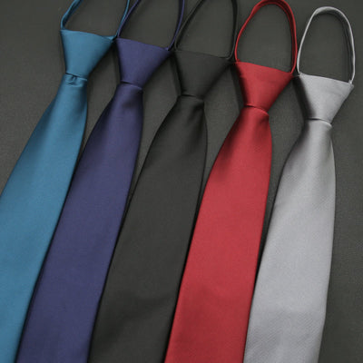 Corbata con Cierre Ejecutiva sin Nudo para Hombre - Image 3
