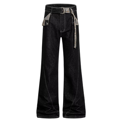 Jeans Hombre Corte Recto Americano Fit Suelto Efecto Adelgazante - Image 5