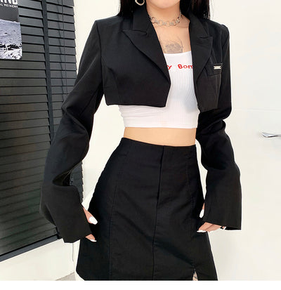 Chaqueta Corta de Encaje para Mujer - Cardigan Elegante de Manga Larga Multiuso - Image 6