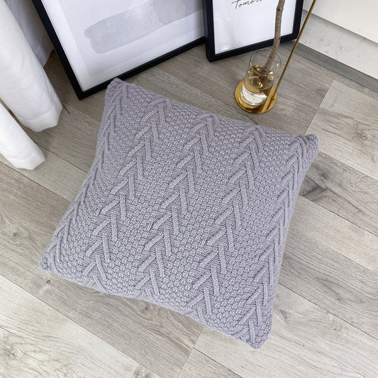Almohada Nórdica Tejida para Sofá y Descanso - Image 2