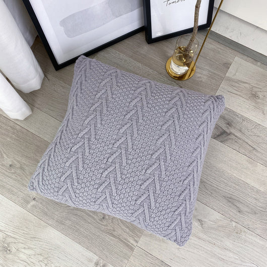 Almohada Nórdica Tejida para Sofá y Descanso - Image 2