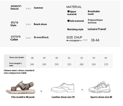 Sandalias Playeras Hombre con Suela Antideslizante y Diseño Versátil - Image 8