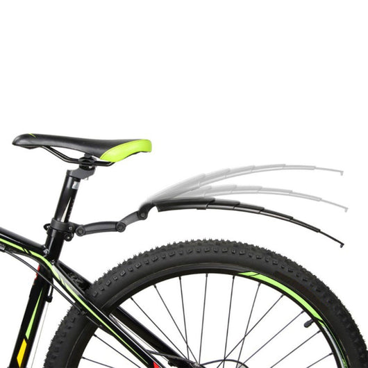 Guardabarros Telescópico Plegable para Bicicleta de Montaña con Retención de Agua