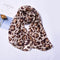 Bufanda Estampado Leopardo Minimalista Clásica para Mujer