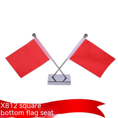 Bandera Roja Telescópica para Auto y Escritorio - Image 3