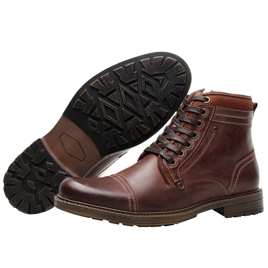 Botas Martin de Cuero para Hombre - Estilo Clásico y Versátil - Image 13