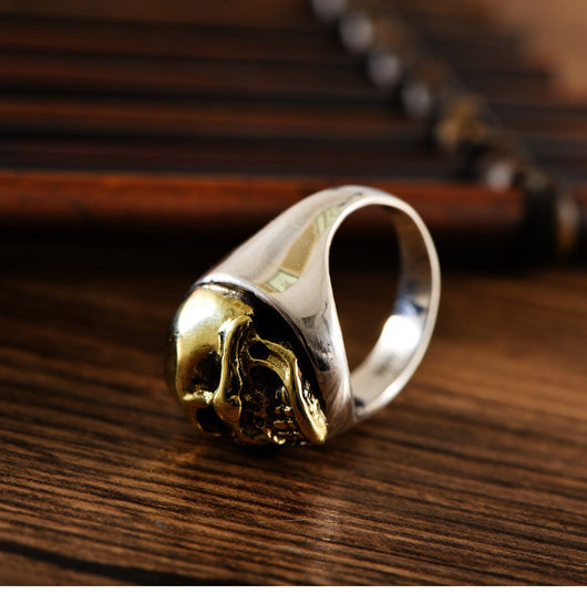 Anillo de Calavera en Plata S925 - Diseño Dominante y Moderno - Image 8