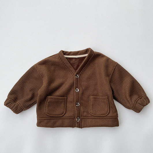 Cardigan Térmico Acolchado para Bebé - Unisex con Cuello V - Image 6