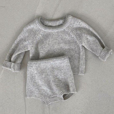 Conjunto de Sweater, Top y Shorts para Bebé - Image 4