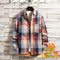 Camisa de Cuadros Térmica para Hombre con Forro de Polar