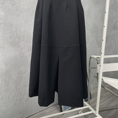 Vestido Negro con Tirantes Ajustables Estilo Temperamento - Image 8