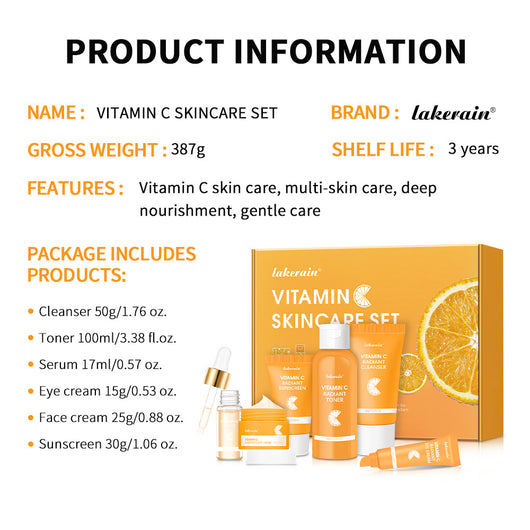 Set Completo de Cuidado Facial con Vitamina C - Image 5