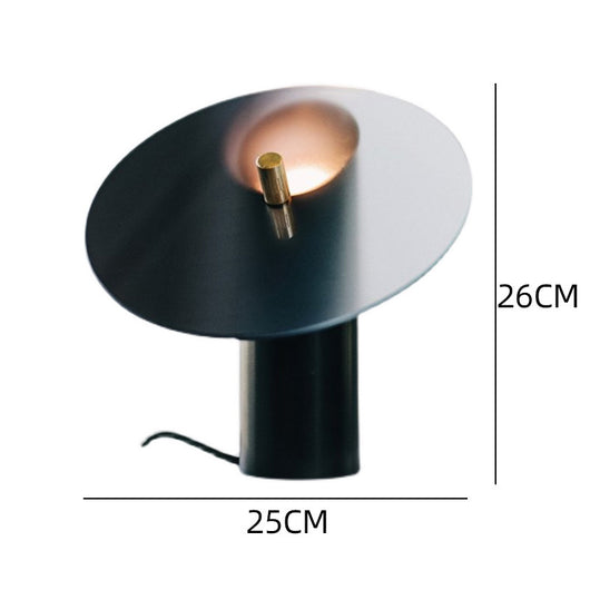 Lámpara de Mesita de Noche con Base de Vidrio - Diseño Minimalista - Image 11