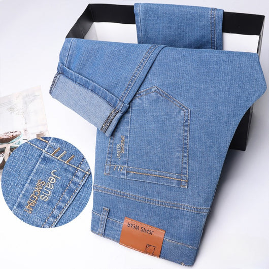 Jeans Rectos Casuales con Stretch para Trabajo - Comodidad Total - Image 12