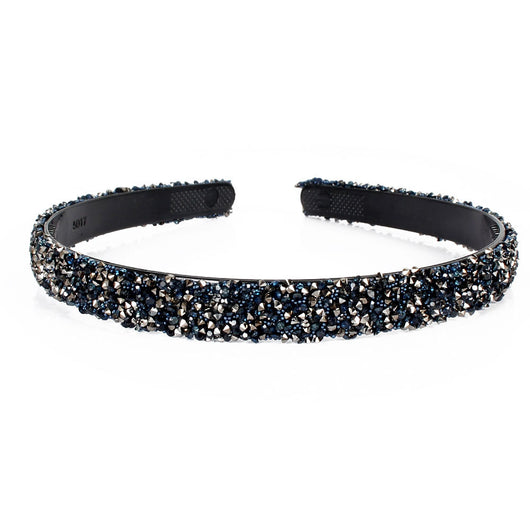 Diadema Semicircular Retro con Diamantes de Colores - Image 18