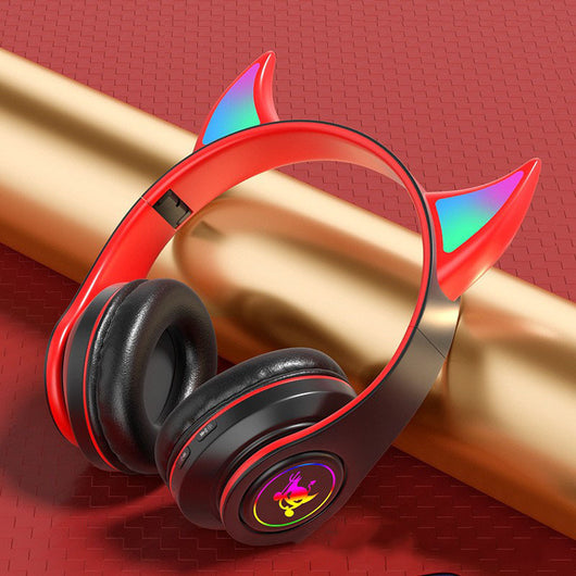 Auriculares Plegables Bass Luminosos con Tecnología de Audio - Image 6